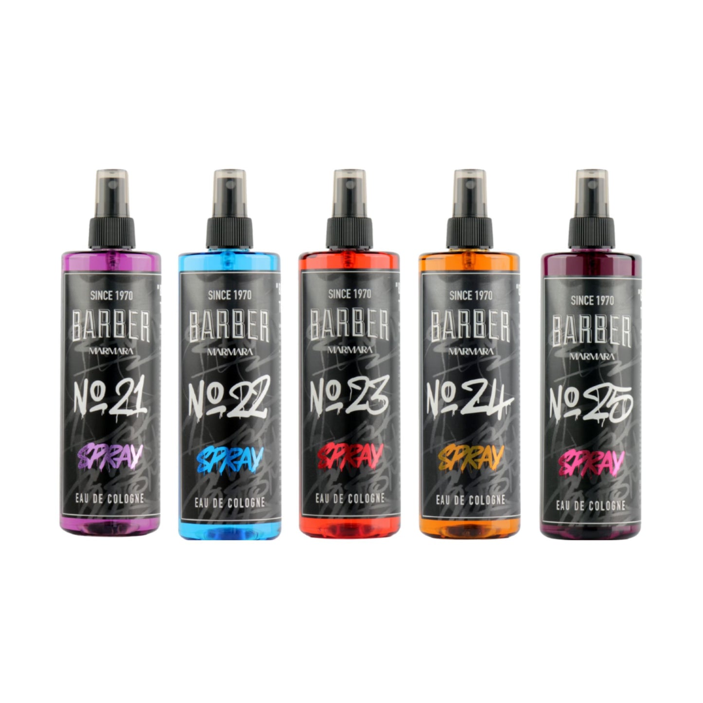 Barber Marmara Eau De Cologne Graffiti – 150ml & 400ml | 5 markante Duftrichtungen