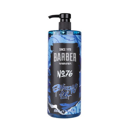 Barber Marmara Rasiergel Männer – 1000 ml mit Pumpspender