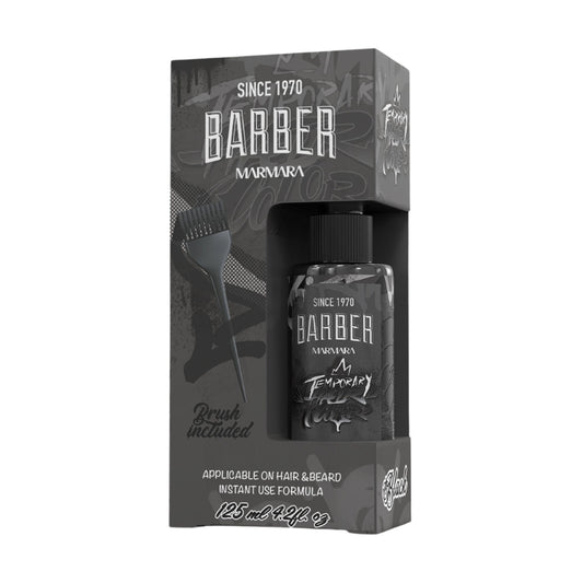 Barber Marmara Haartönung Männer 125ml – Temporäre Farbe für Bart, Schnurrbart & Haar